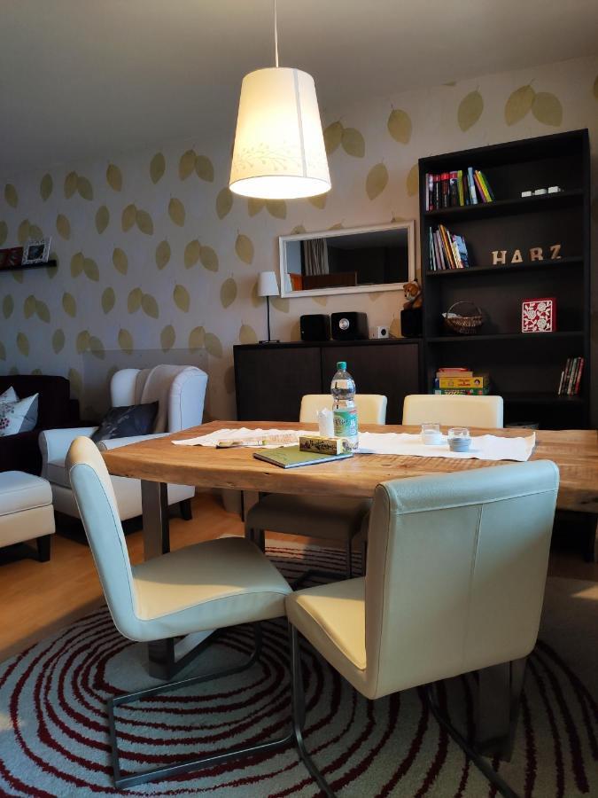 Ferienwohnung Harzluchs Mit Balkon, Netflix Und Sauna Im Haus Hohegeiß 외부 사진